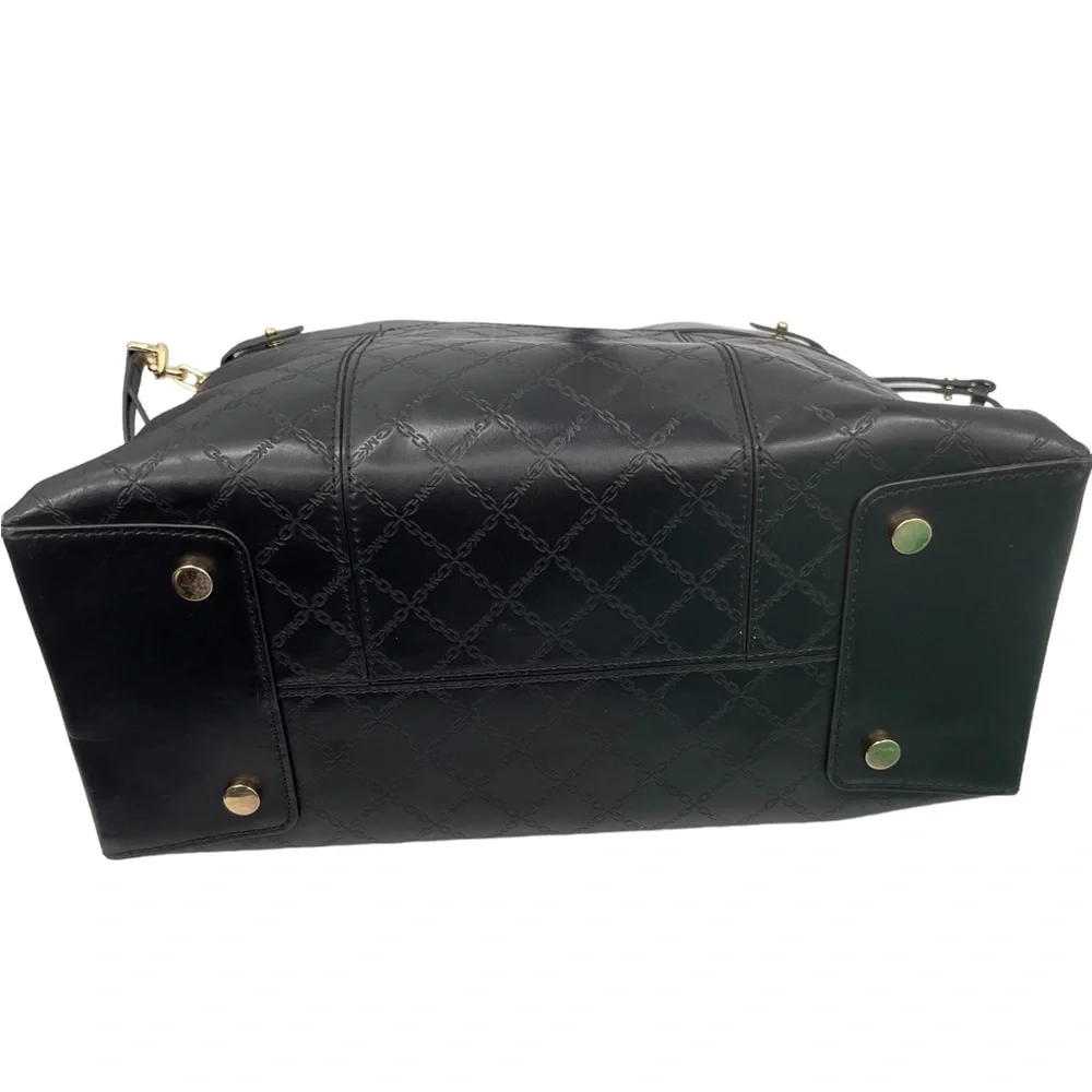 Michael Kors Gramercy Embossed Leather Satchel Bag